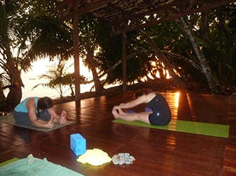 Sunset at Yoga Deck