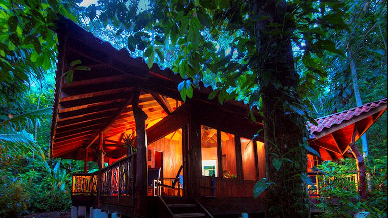 Nicuesa Lodge is one of the 6 Best Glamping Resorts & Luxury Tent Camps in Costa Rica