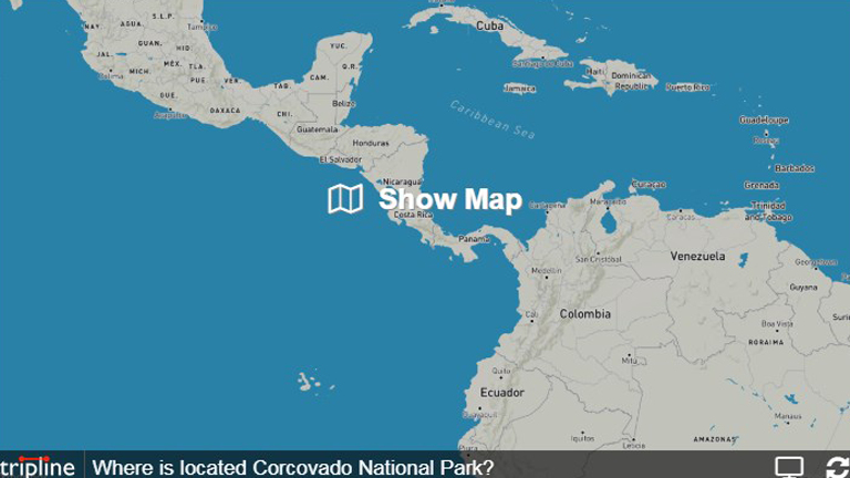 Where is located Corcovado National Park