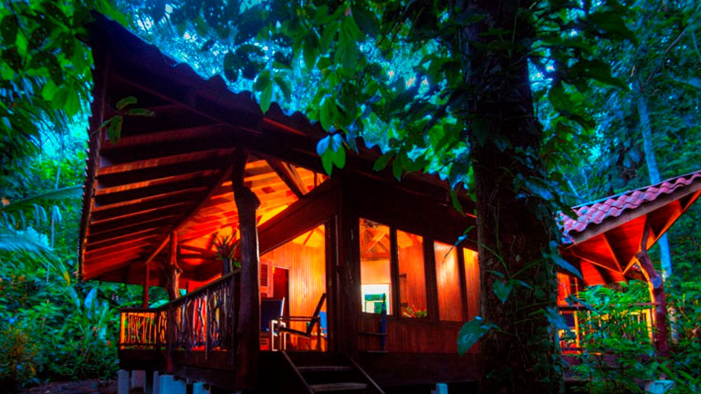 Two-bedroom cabin at Playa Nicuesa Rainforest Lodge in Costa Rica