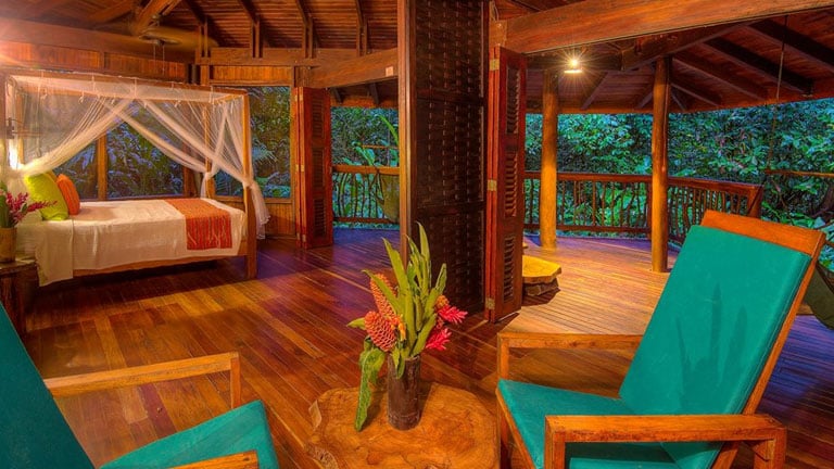 Enjoy an adventure in the Costa Rica rainforest on the shore of Golfo Dulce, with all the comforts of an award-winning ecolodge at Playa Nicuesa.