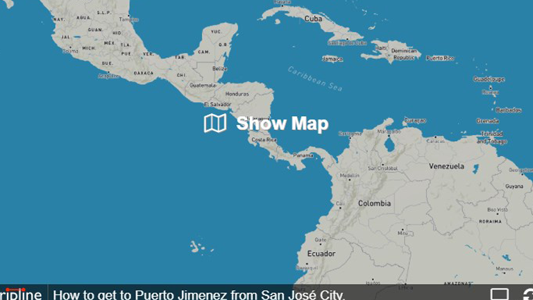 How to get to Puerto Jimenez from San JosÃ© City.