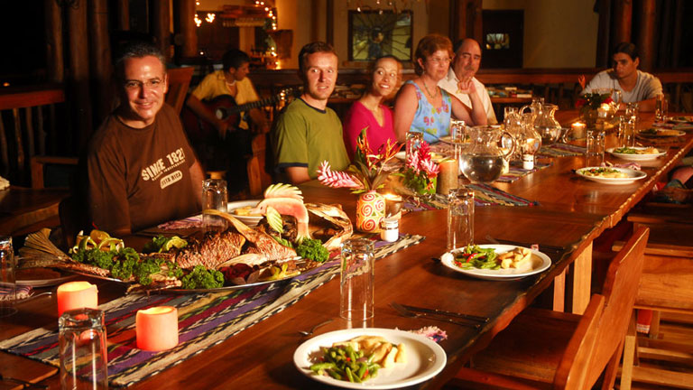 See Why Guests Love Dining at Nicuesa Lodge