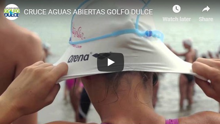 Playa Nicuesa Lodge is start for Open Water Swim Race in Golfo Dulce Costa Rica