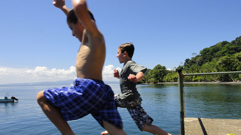 Enjoying Golfo Dulce at Playa Nicuesa Rainforest Lodge in Costa Rica