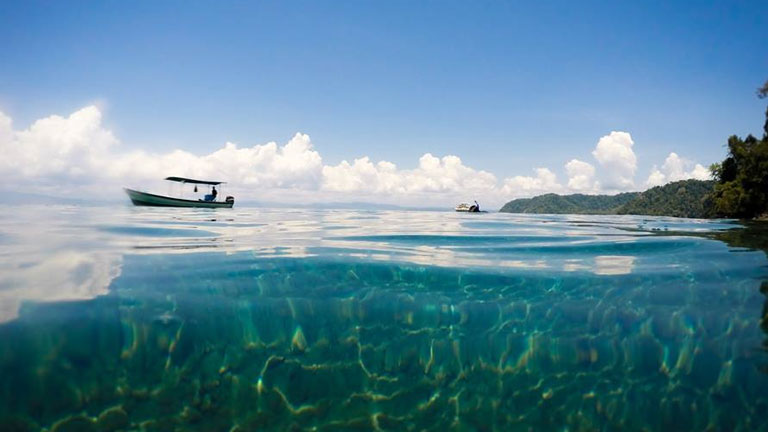 The gulf of Golfo Dulce in Costa Rica is a magical place to visit